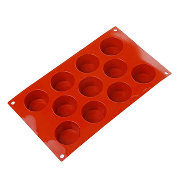 Molde mini muffin de silicón 5 x 3 cm Silikomart